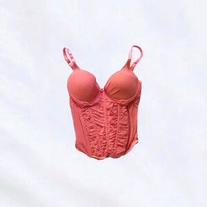 susan lucci ⋆ ruched mesh bustier set